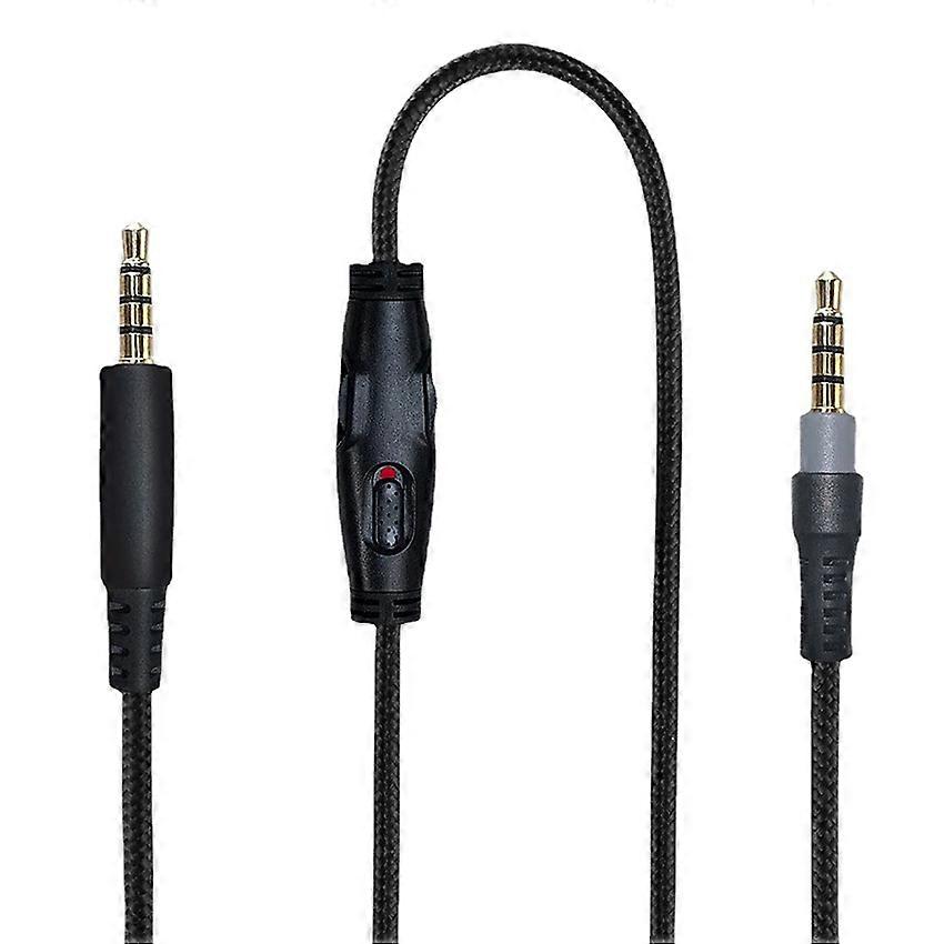Headphone Cable Audio Cable Accessories for Hyperx Cloud Alpha Cloud Mix (1.5 metre Braided Cable)