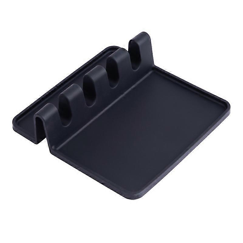 Silicone Spoon Rest Heat-Resistant for Kitchen Utensils Durable Non-Slip Design Easy to Clean Kitchen Tool