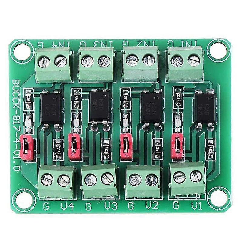 817 Optocoupler 4 Channel Voltage Isolation Board Voltage Control Switching Driver Module Optical I