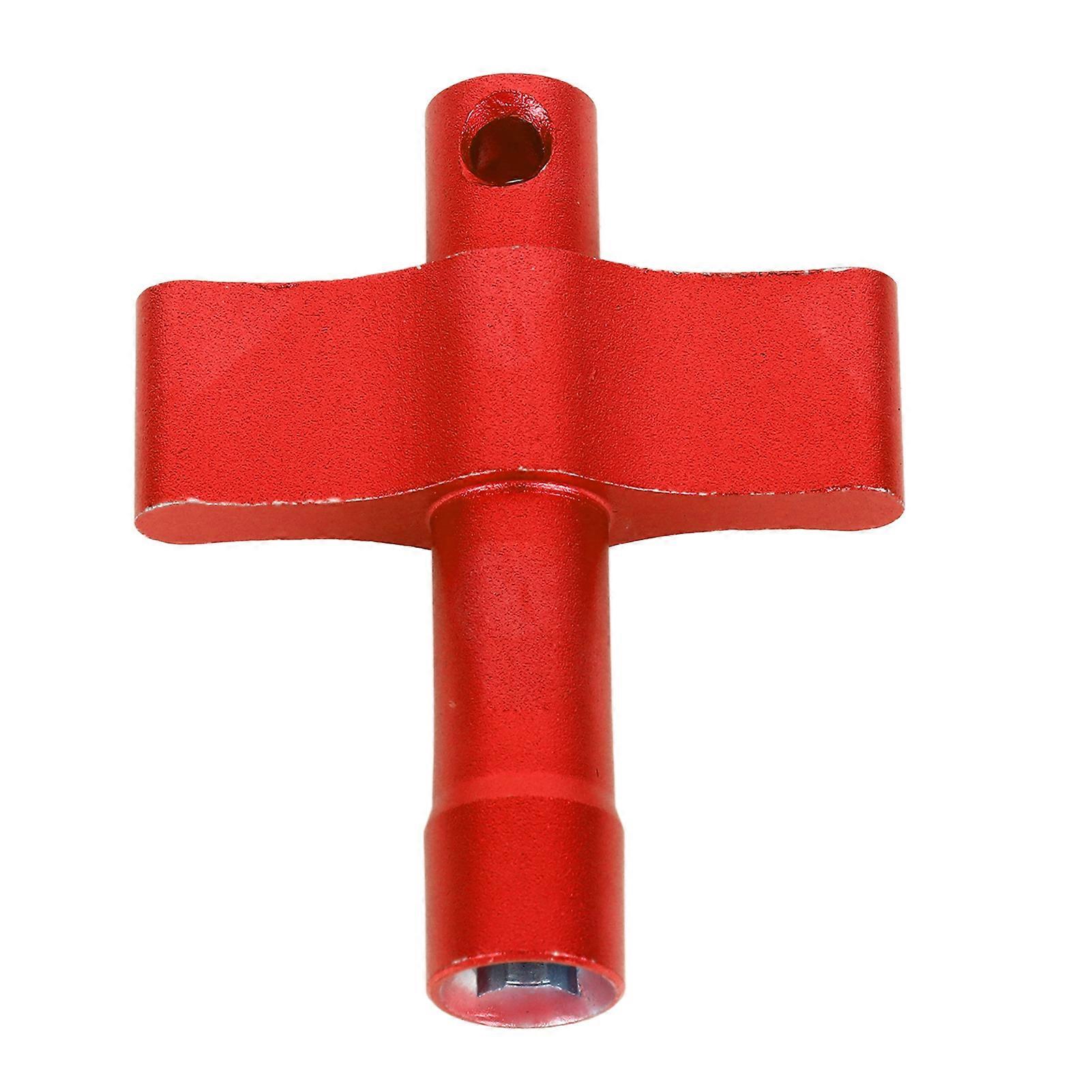 Square Port Drum Wrench T Shape Tuning Key Drum Screw Adjustment Tool for Musical Instrument Repair WE19 Orange