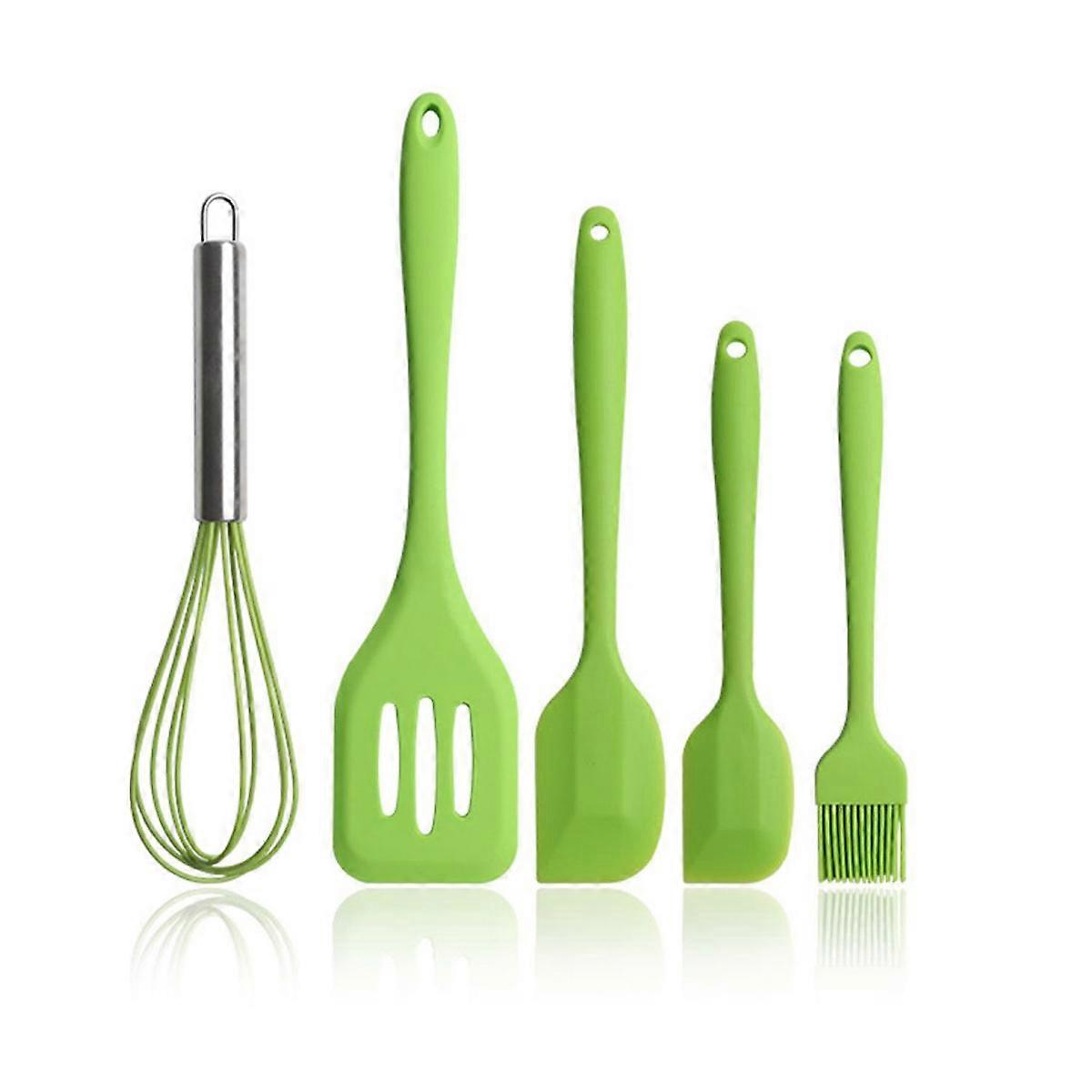 Silicone Kitchen Utensils for Cooking - 5 Pieces