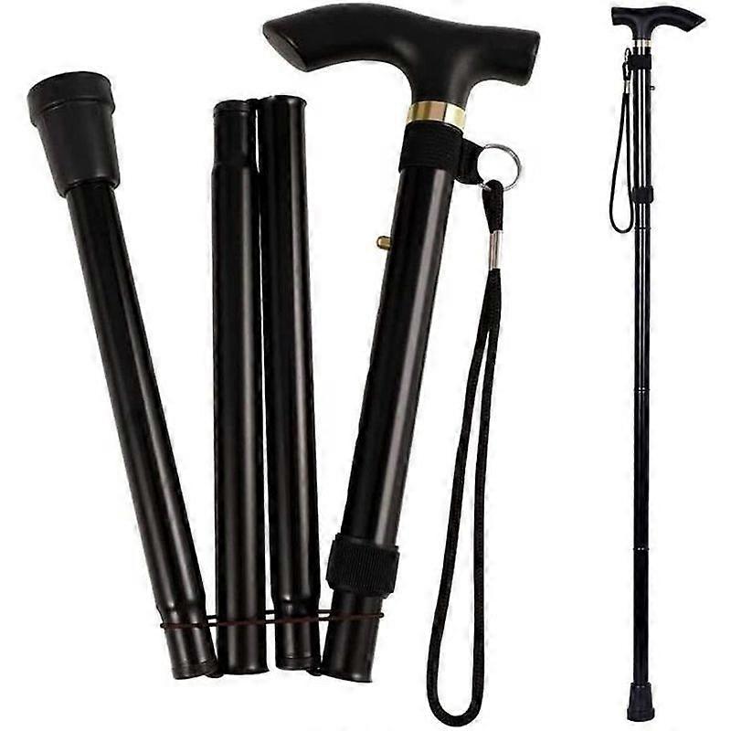 Foldable and Adjustable Design Walking Stick Folding Walking Stick Portable Walking Stick Foldable Mountain Pole Height 60