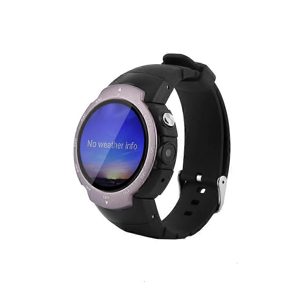 Smart Bluetooth Watch Android 5.1 System Support Heart Rate Monitor For Android iOS Grey