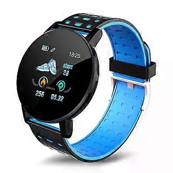 Bluetooth-horloge 119Plus Smart Wristband Motion Stappenteller Wekker Kleurenscherm Polsbandhorloges Multifunctioneel Smartwatch