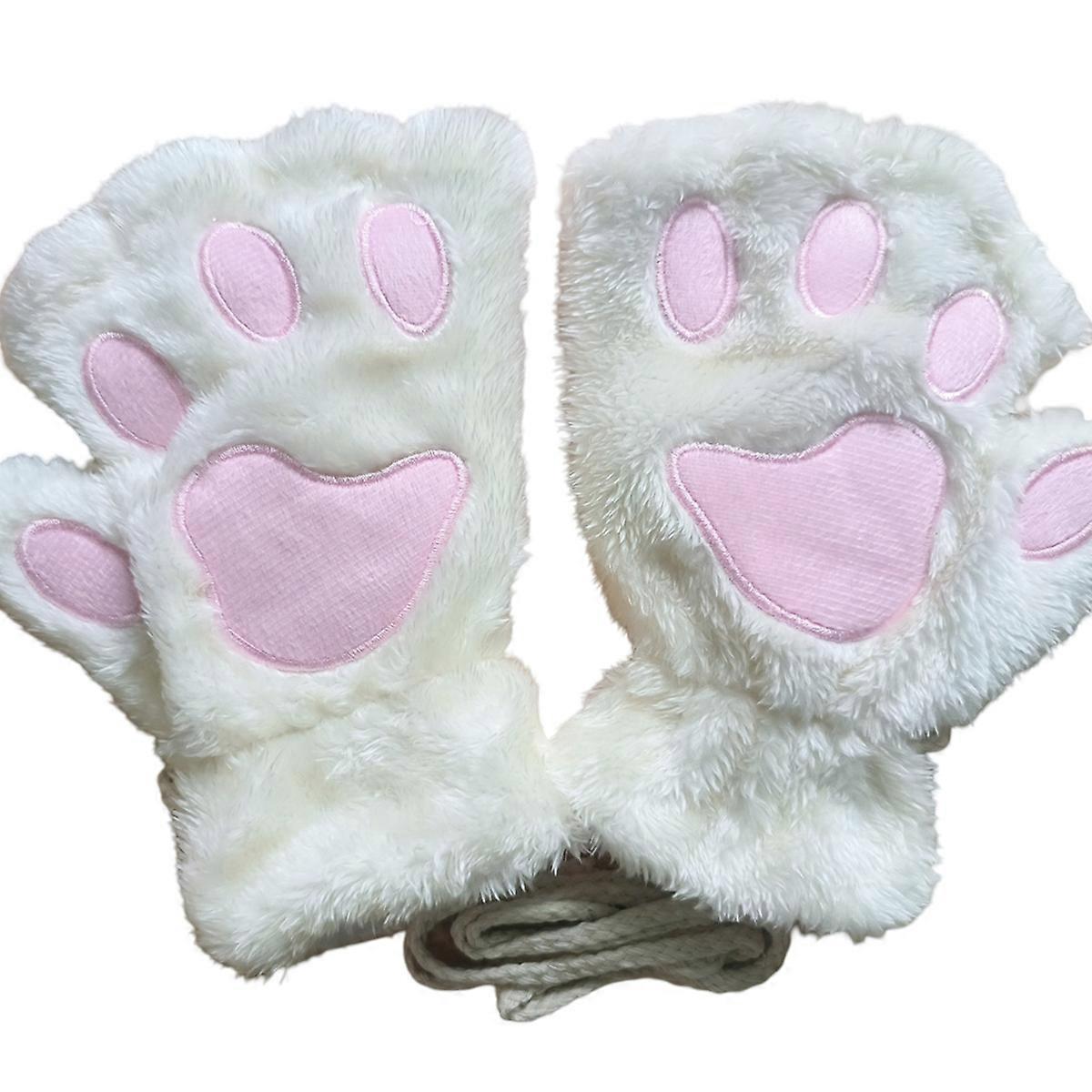 plush, gloves, cat, claw, bear, paw, pattern