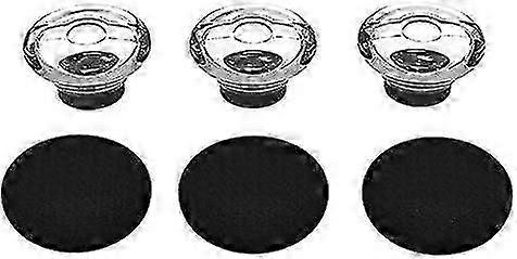 3xイヤピース、プラントロニクスボイジャーレジェンドイヤチップキット、プラントロニクスボイジャー5200 5220 5210 Bluetoothヘッドセットフォームカバー-ミディアム