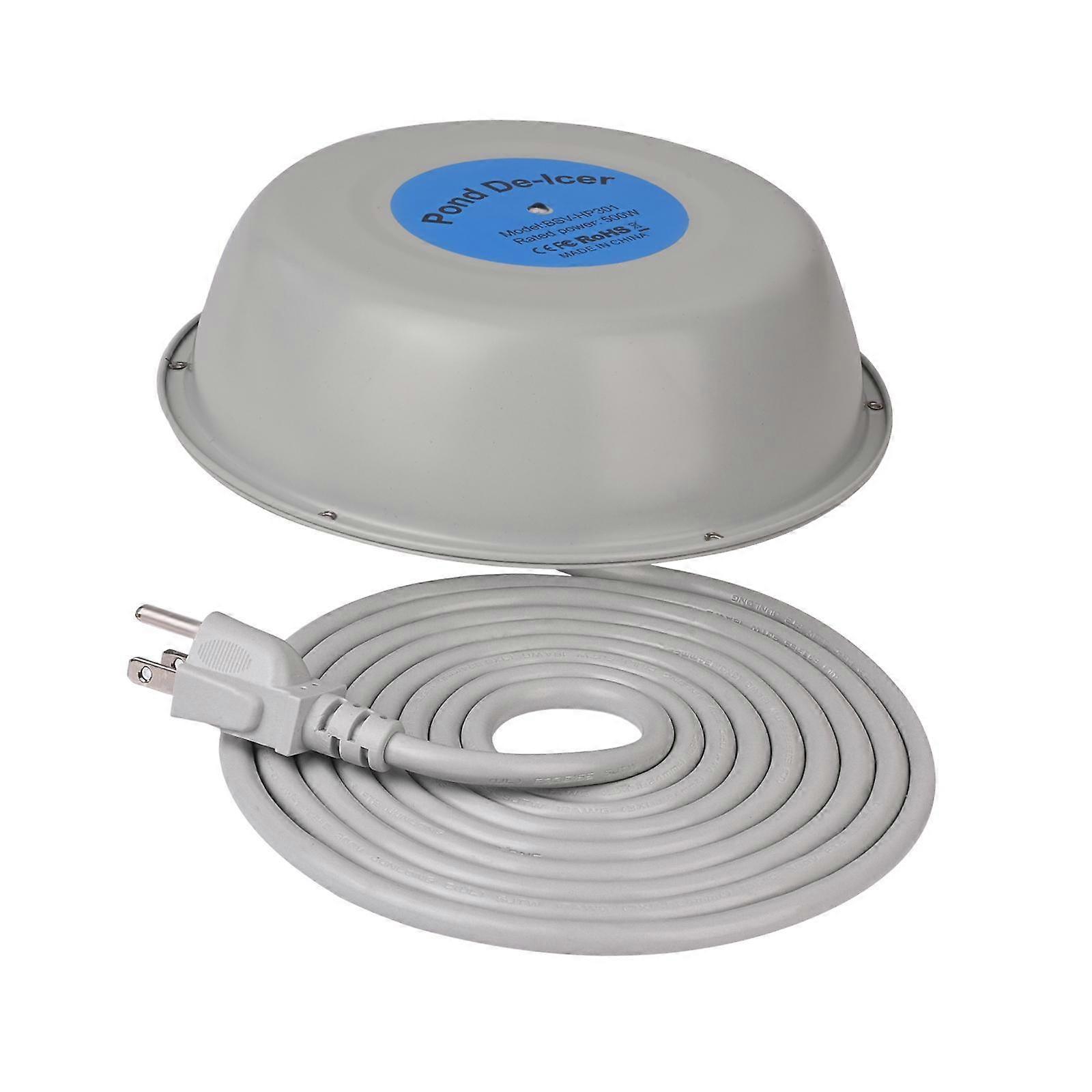 Outdoor Pond Heater Bird Bath Heater with Thermostatically Controlled Pond
