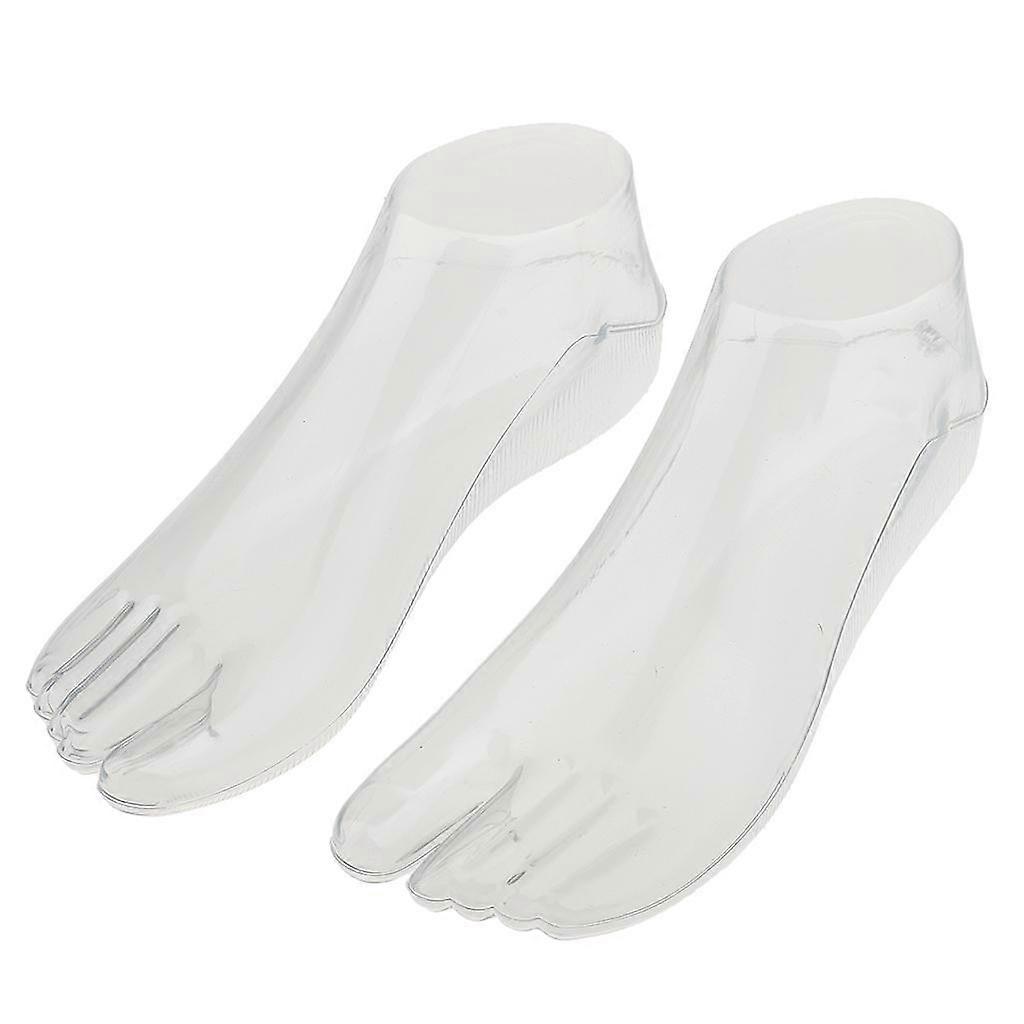 2ks Dospělé Ženské Ženy Nohy Manekýn Noha Model Nástroje Pro Boty Displej