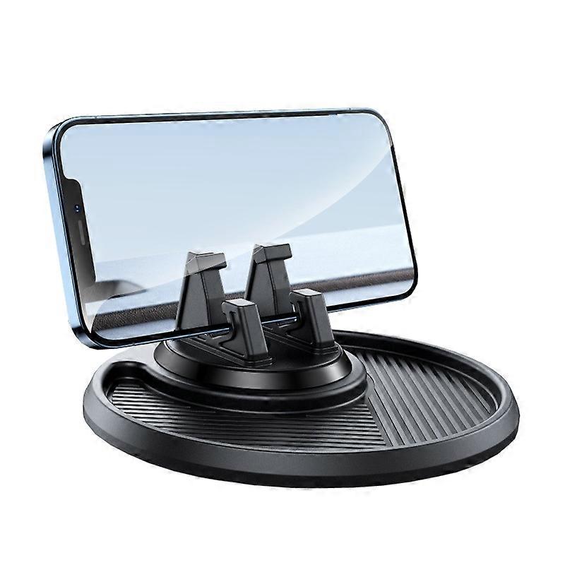 Car Dashboard Navigation Phone Holder Multifunctional Non-Slip Storage Bracket