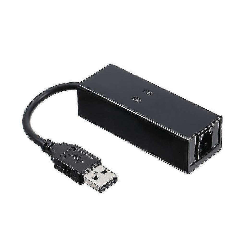 External Usb 56k V.92 V.90 Dial Up Fax Modem For Win Xp/vista7/8/10 Black