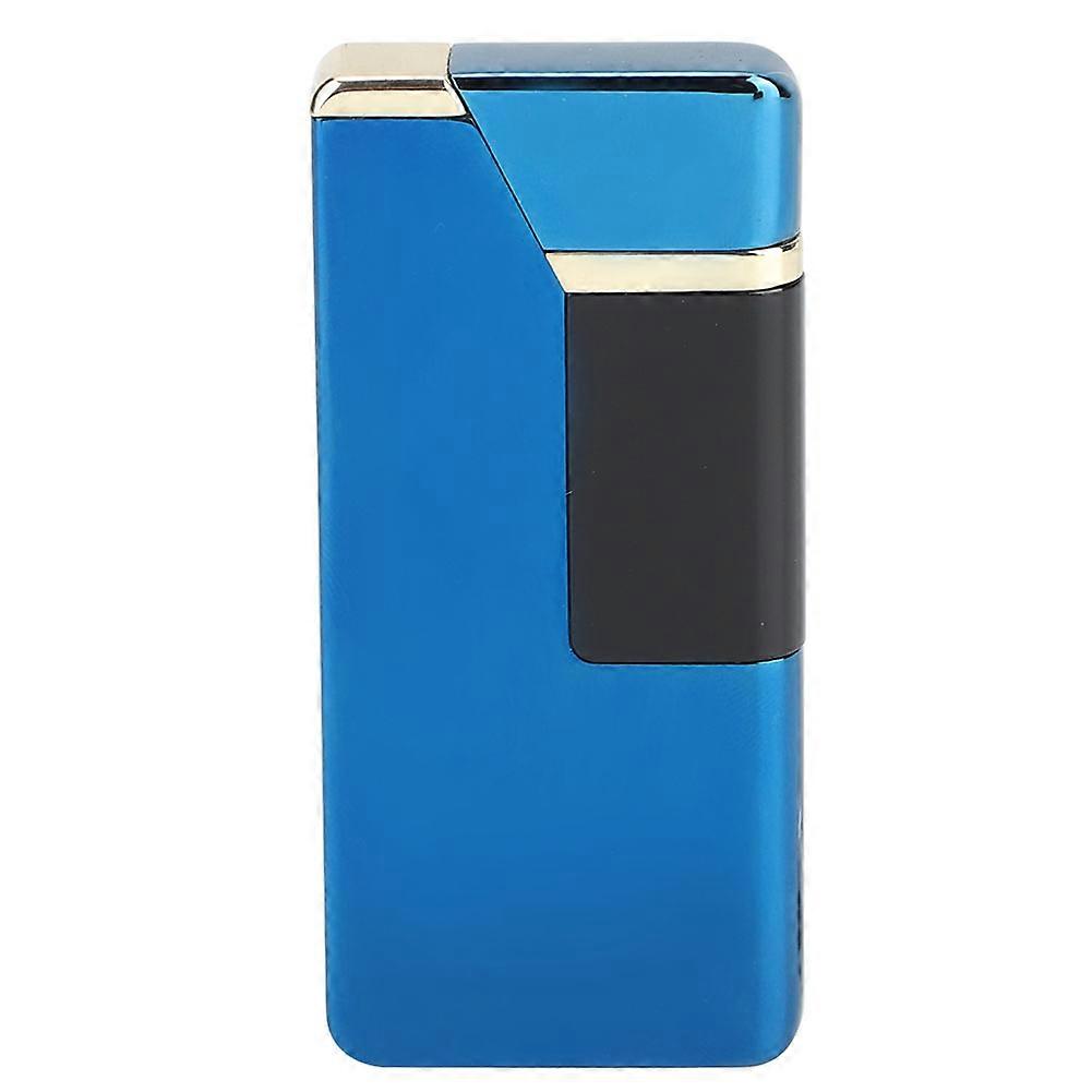 Unique Ultra Thin Double Arc Pulse Charging Lighter Men Cigarette Lighter Gift