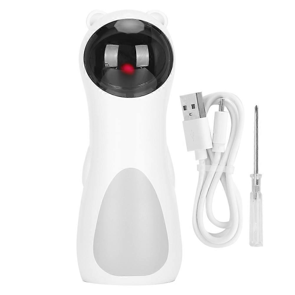 USB Charging Infrared Cat Tease Toy with Adjustable Speed, Interactive Laser Pointer, and Durable Materials for Indoor Cats
