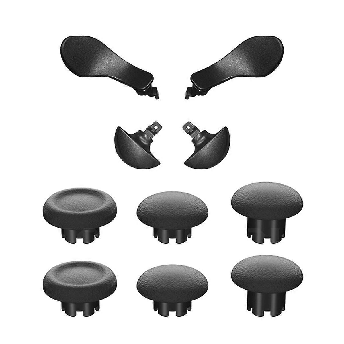 Analog Joysticks for Controller 10-in-1 Thumb Stick 4 Metal Rear Paddle Trigger Button Replacements