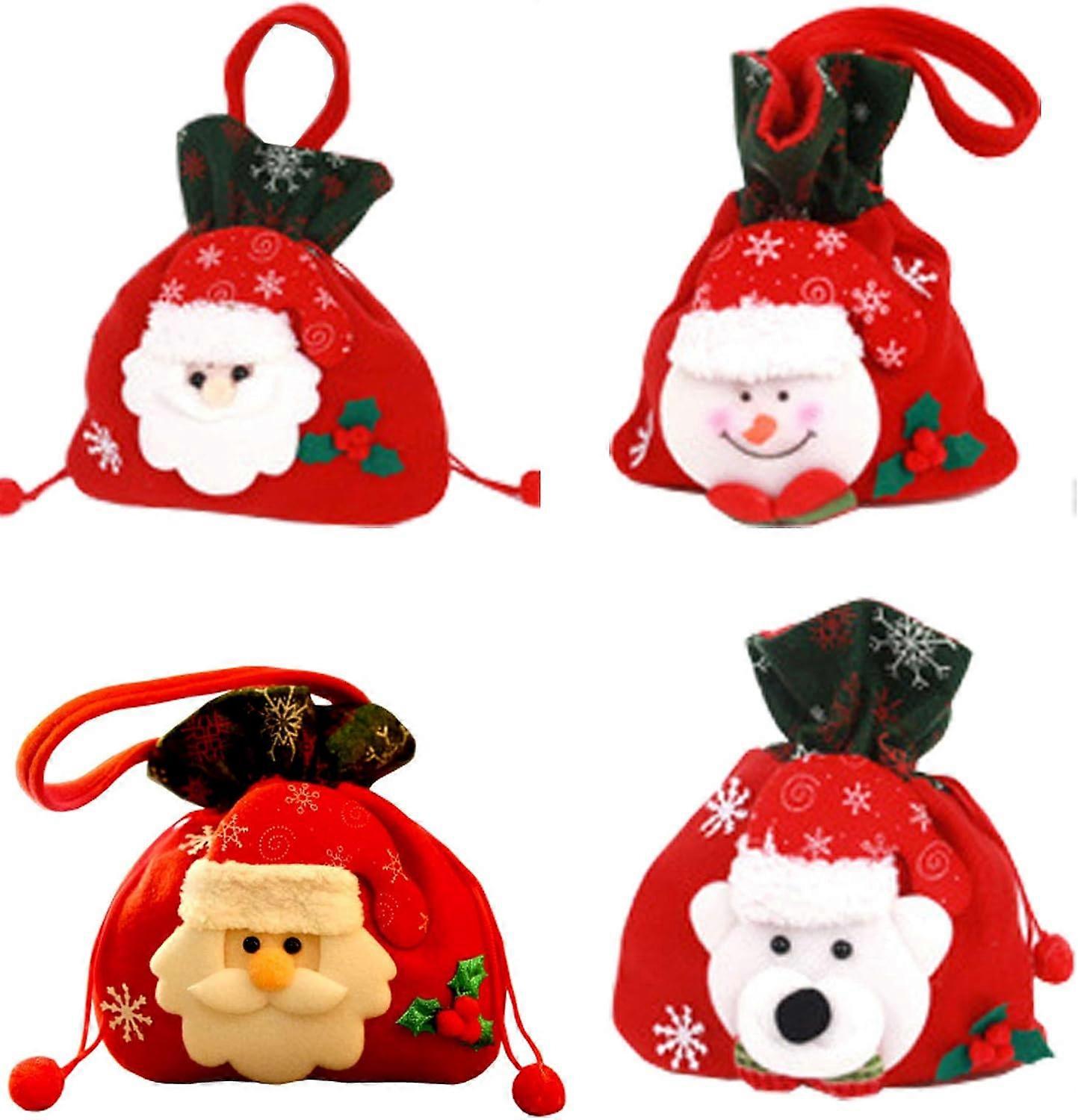 Christmas Present Bags, Drawstring Bags, Small Gifts
