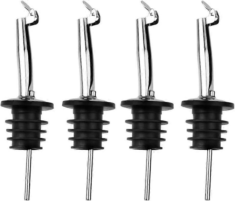 Stainless Steel Pourer, Tapered Spout Ensures Smooth Pouring Without Drips, Professional Use For Bar Or Home, Durable And Easy Clean, Non-Rust