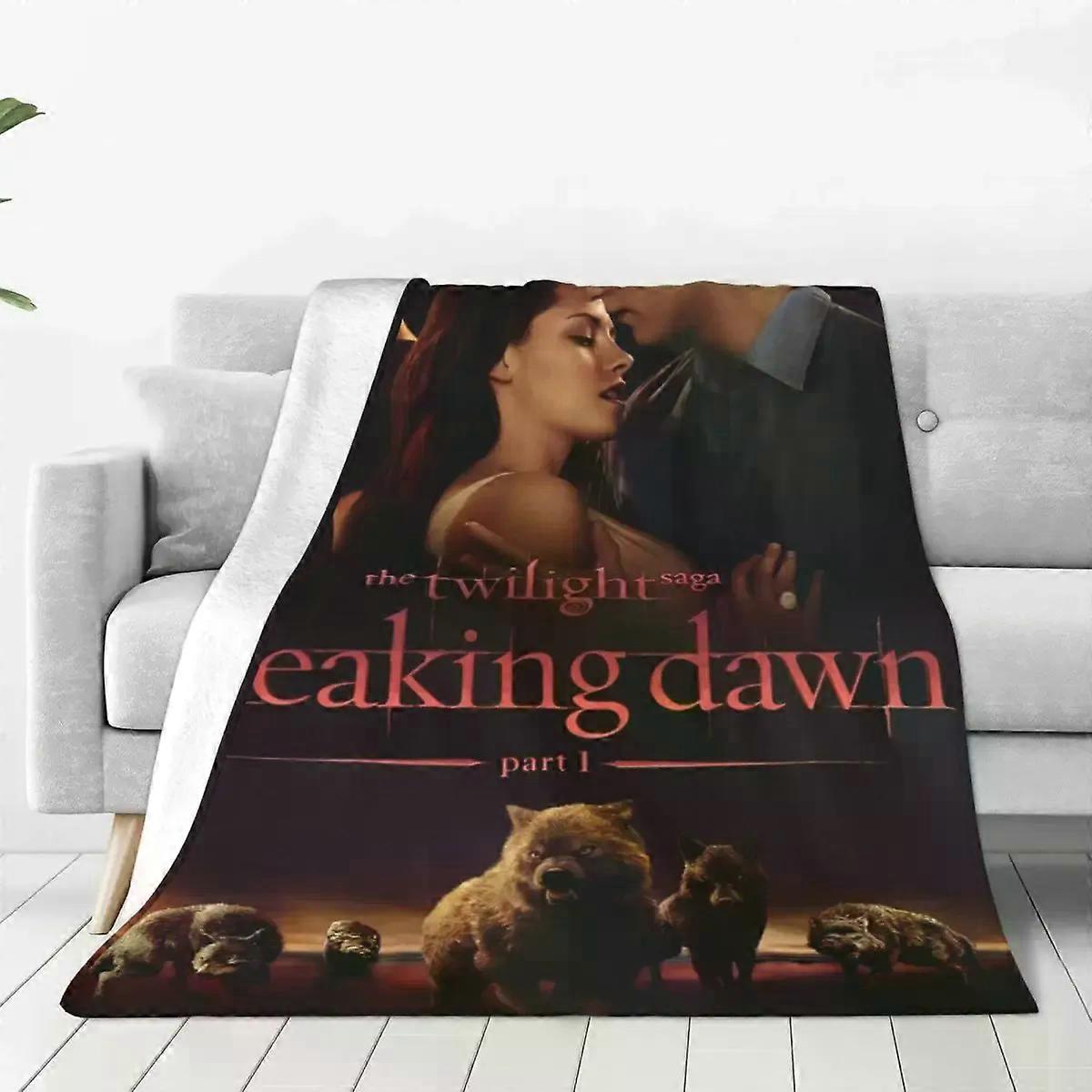 The Twilight Saga Breaking Dawn Fleece Throw Blankets Bella Edward
