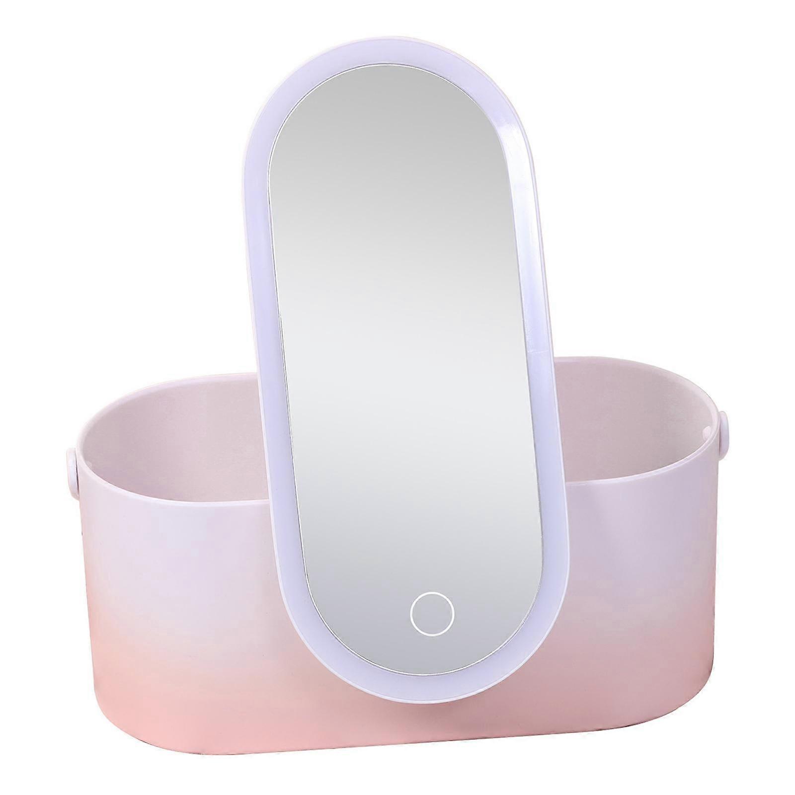 Tabletop Skin Care Makeup Orgaziners with Pink and White