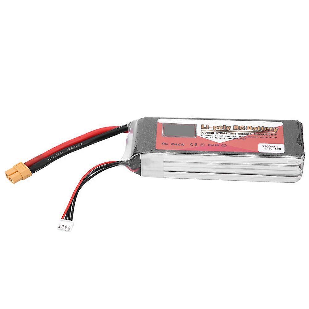 ZOP POWER 3S 11.1V 3500mAh 60C Rechargeable LiPo Battery with XT60 Plug (3500mAh 60C)