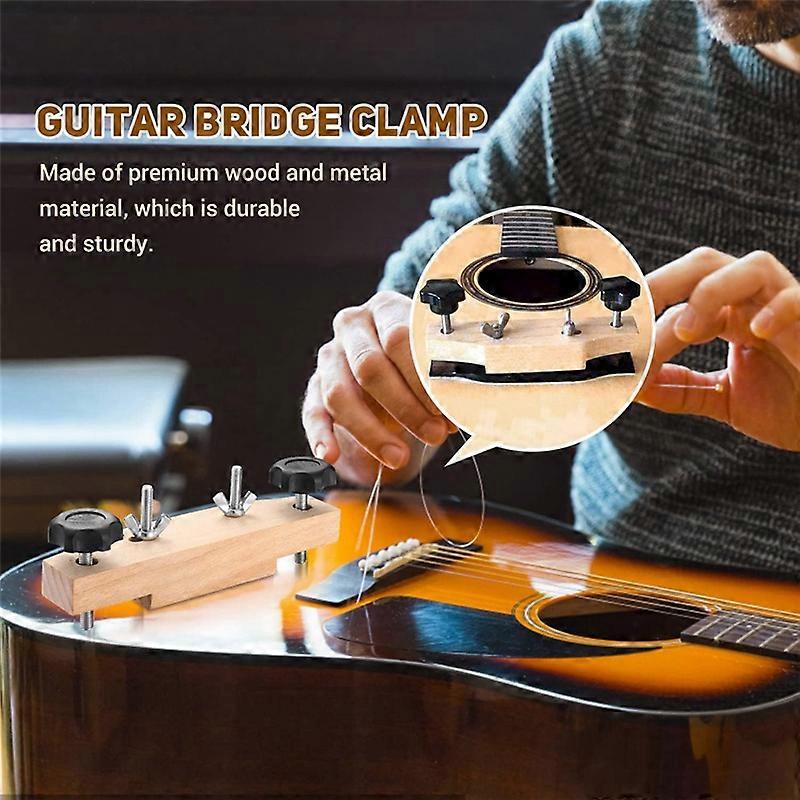 Guitar Bridge Clamp, Entry Level Bridge Clamp Acoustic