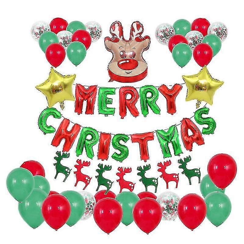 1set Elk Balloon Ornament