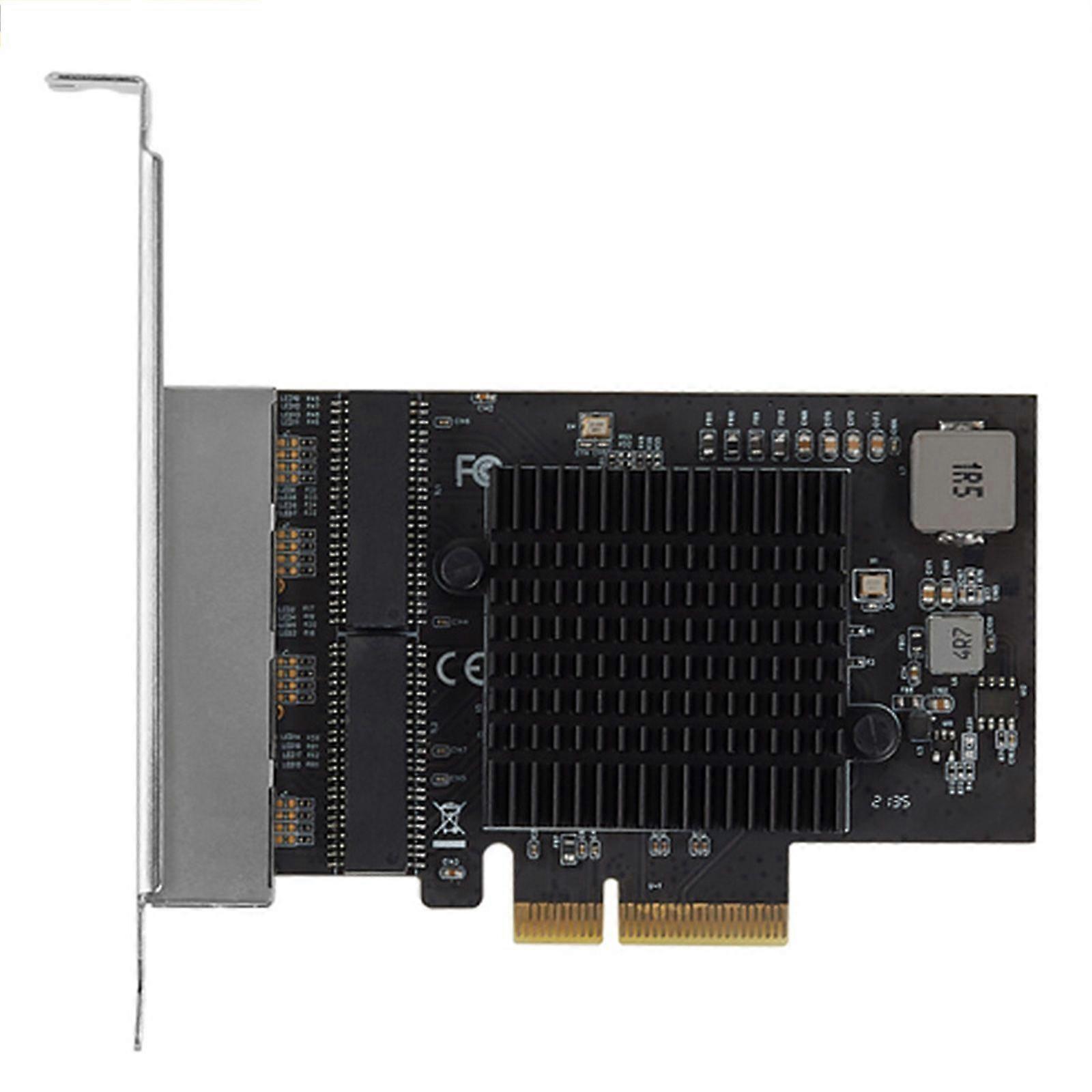 Scheda controller di rete a 4 porte con chip RTL8125B RJ45 1000Mbps 2.5G PCI-Express