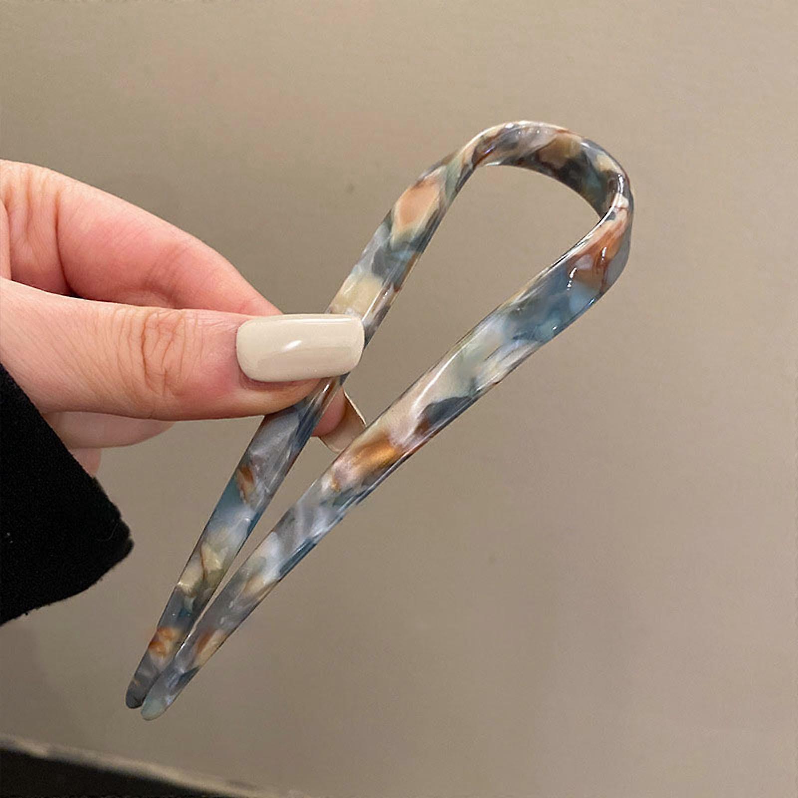 Acetat Bow U-formet hårklipp kvinners high-end følelse hårklipp sommer hårklipp justerbar