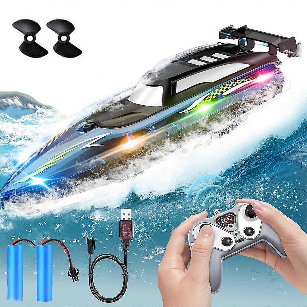 2.4Ghz Full Proportional RC Boat, Remote Control Boat for Pools and Lakes