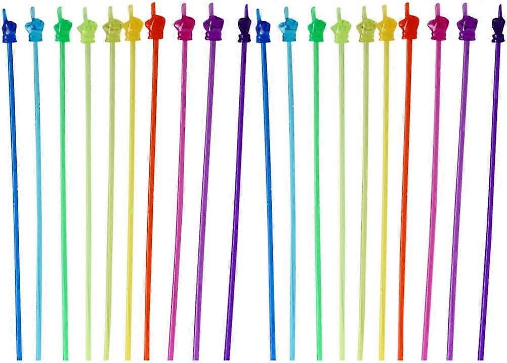 20pcs Reading Pointers Resin Handheld Teachers Pointers Teaching Pointers Sticks Colorful Blackboard Pointers Teaching Tools
