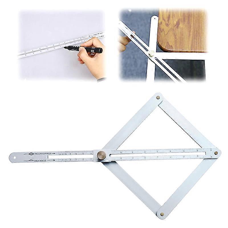 Corner Angle Finder Multifunction Protractor Angle Finder With Scale Aluminum Miter Saw Bevel Gauge And Corner Angle Finder