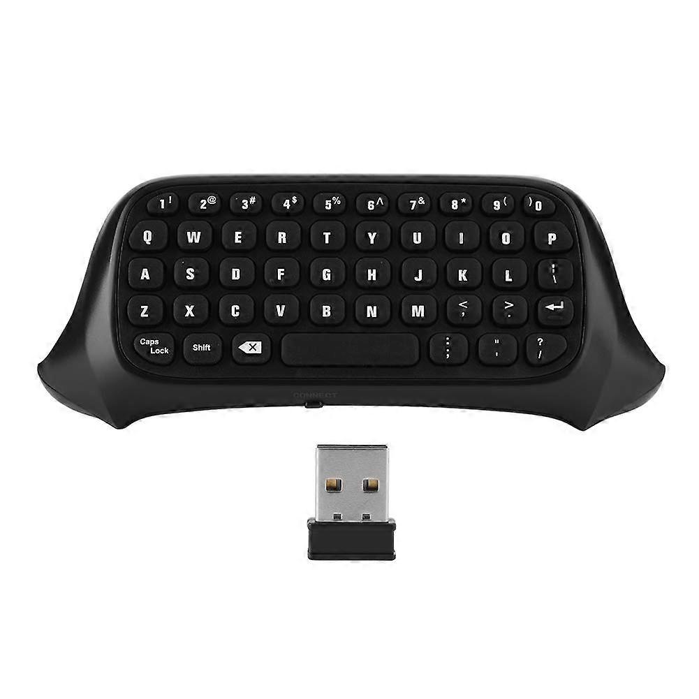Mini Controller Chatpad For Xbox One, 47-Key Wireless Keyboard Keypad, 2.4GHz Receiver, Black