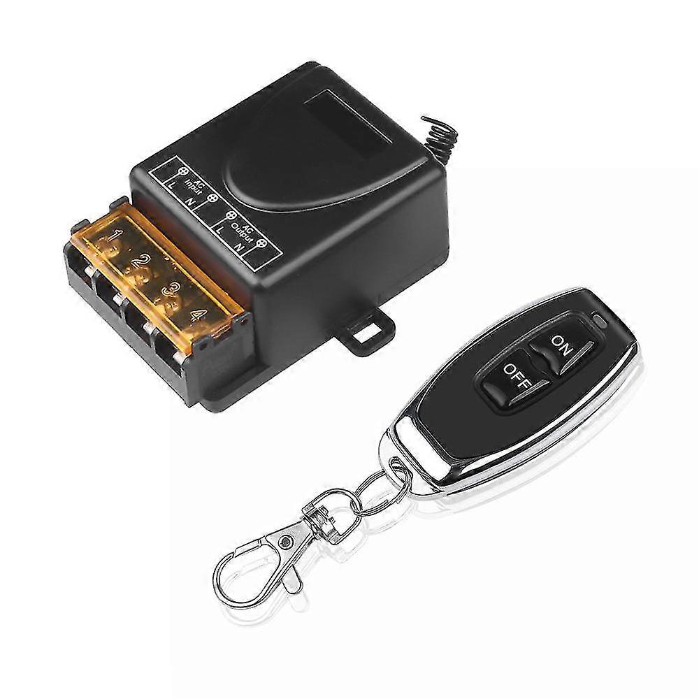 AC 110V 240V 30A Wireless RF Smart Remote Control Switch Transmitter Receiver 433MHz Remote controller
