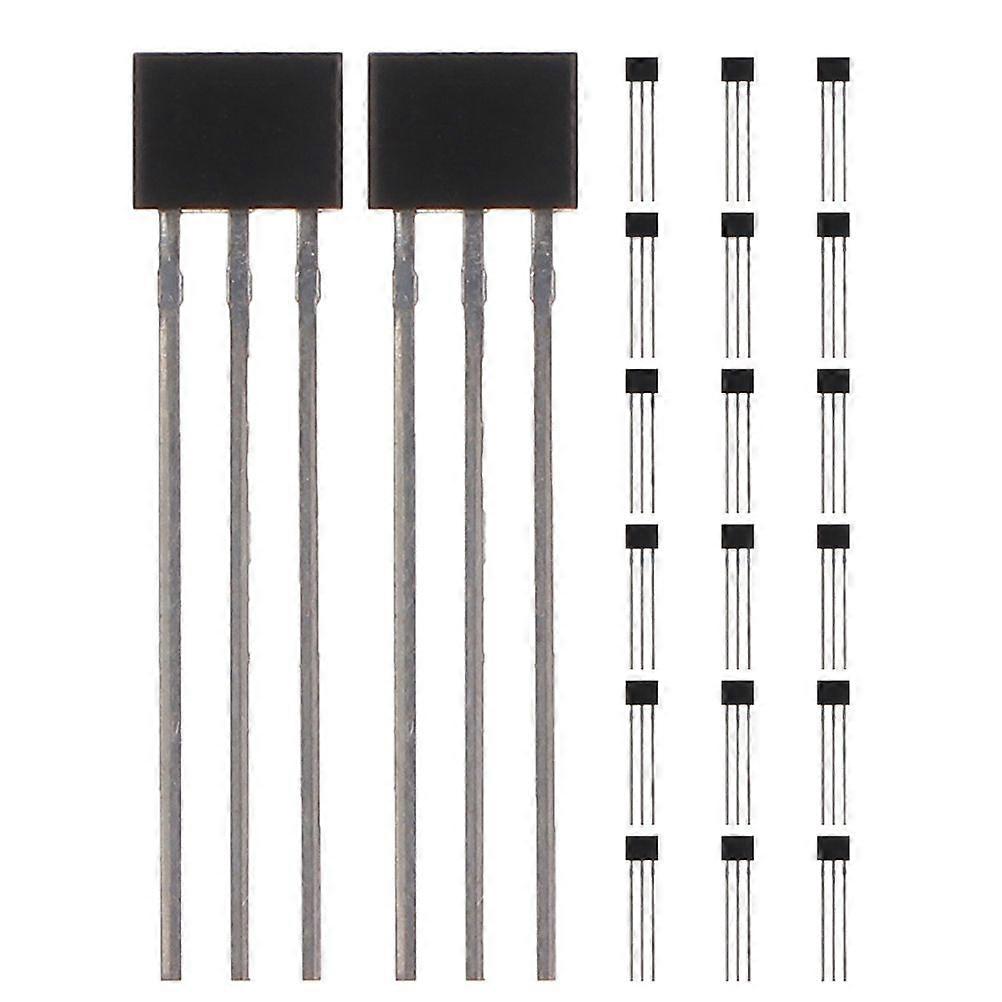 40pcs Hall Effect Sensor Magnetic Detector High Accuracy Detection Ideal for Industrial Production Research Experiments