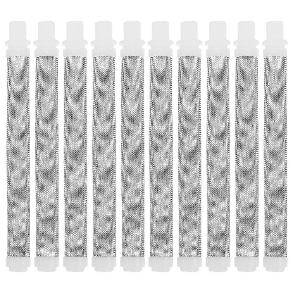 10pcs Universal Paint Sprayer Filter High Pressure Airless Sprayer Replacement Mesh Strainer Fine Mesh Filter For Paint Sprayer