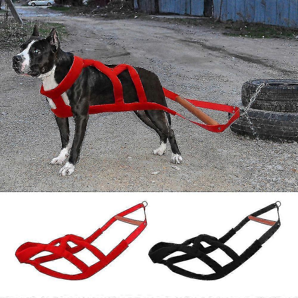Durable Big Dog Weight Pulling Harness Dog Sledding Harness For Medium Large Dogs German Shepherd Training Pet Agility Products