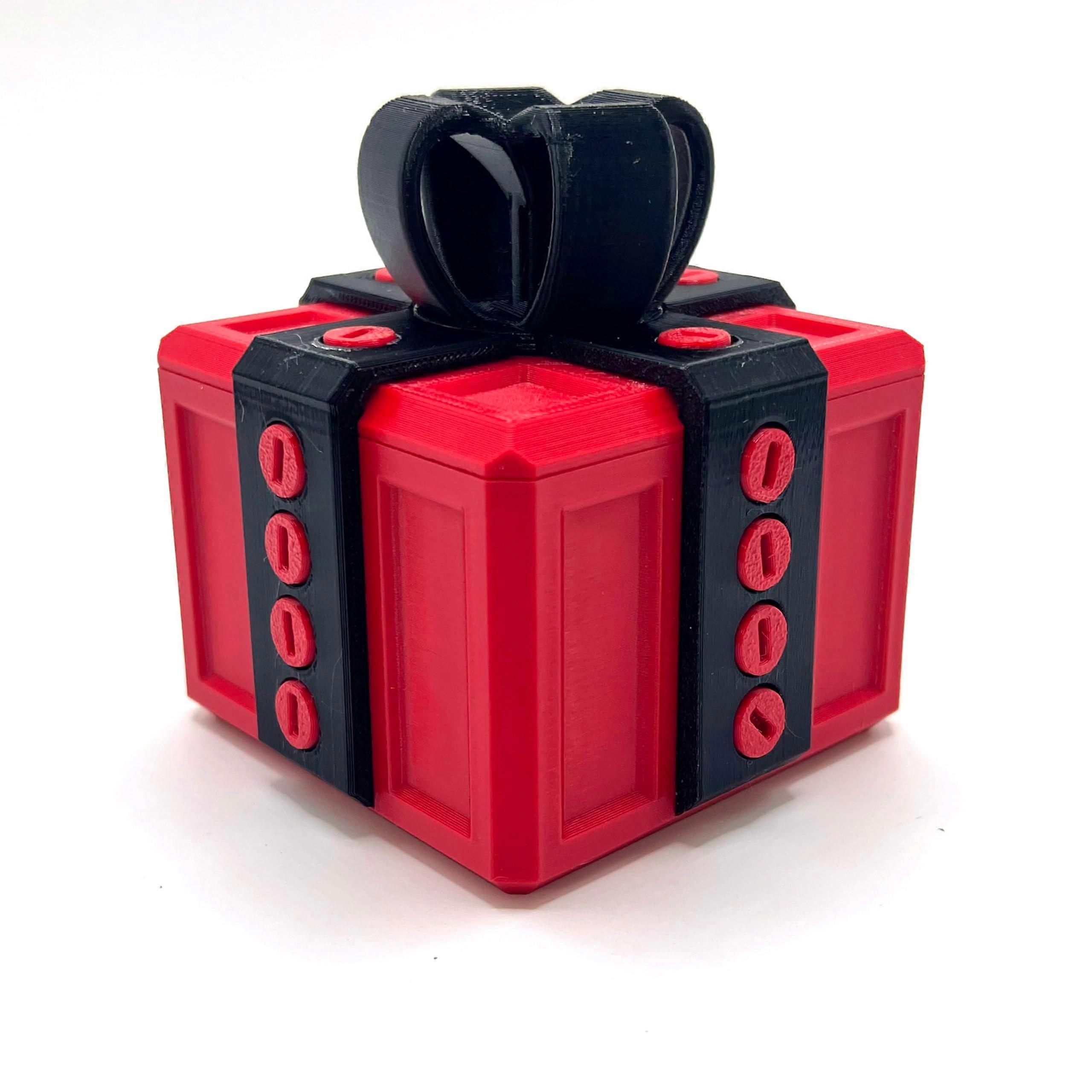 Annoying Gift Box, Prank Screw Boxes, 3D Printed Really Annoying Gift Boxes, Novelty Gifts