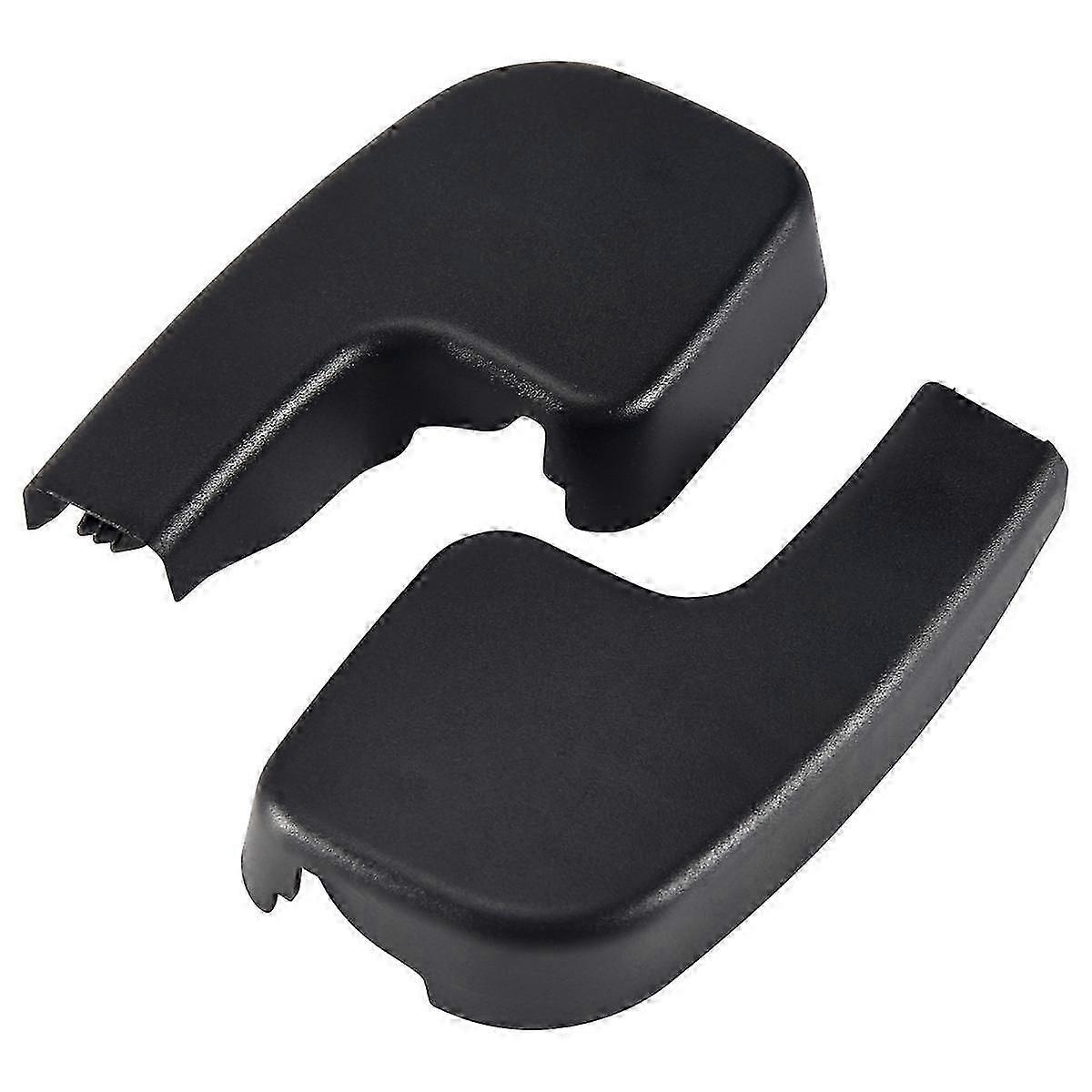 2x New Front Windshield Wiper Arm Covers Caps Compatible with BMW 3 E90 E91 E92 #61617138990