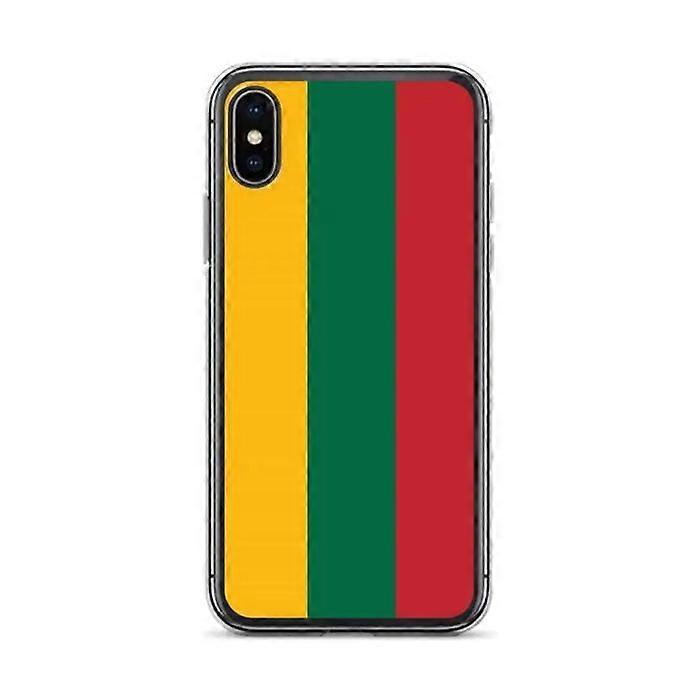 iPhone Case - Multicolor - Lithuania Flag - Flexible - Silicone - Vertical