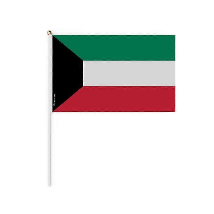 Mini Flag - Kuwait - 20 x 30 cm - 100 pieces - Polyester - Lightweight - Double-sided