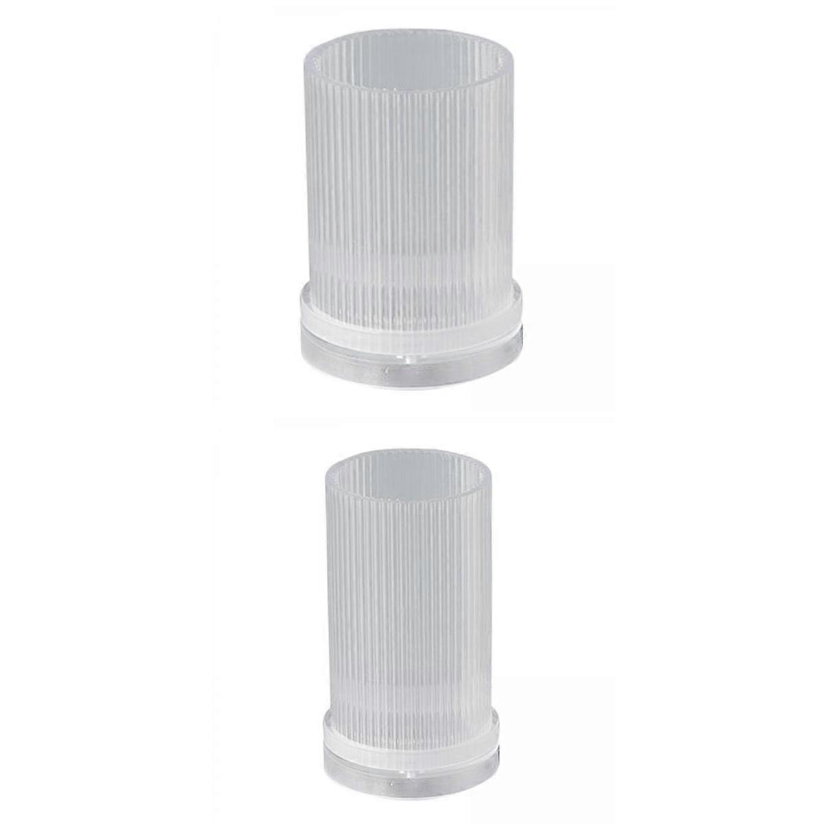 2x Long Candle s Large Round Cylinder Rib Making