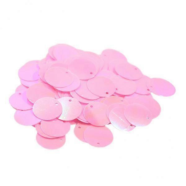 3-5pack DIY Shiny Round Loose Sequins Paillettes Sewing Craft 16mm Pink