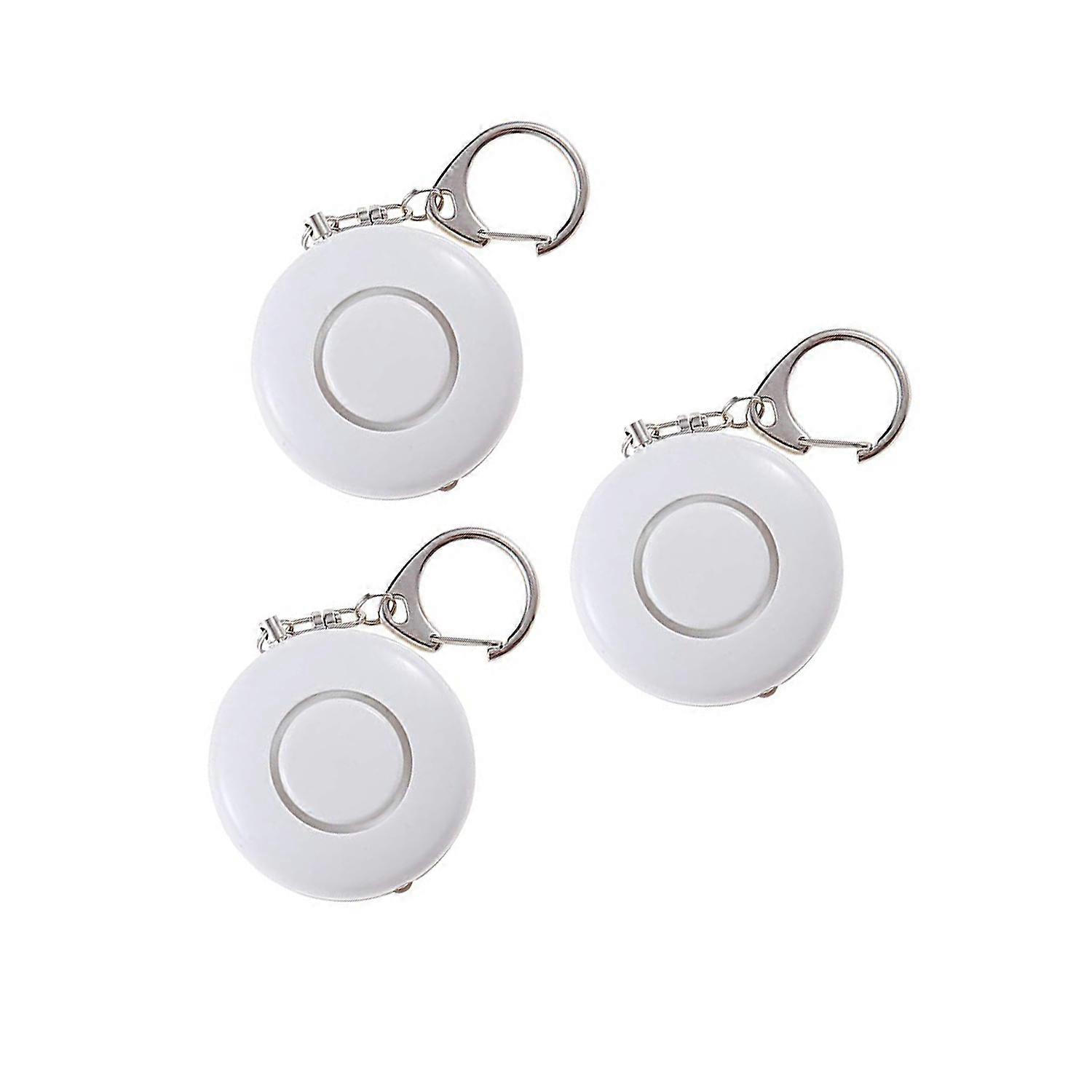 Personal Alarm With Led Flashlightself Defense Keychain3 Pack 130Db