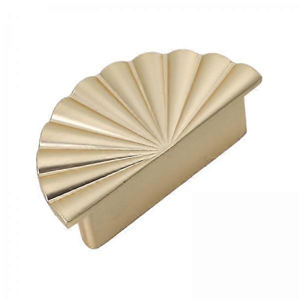 4x Wardrobe Door Handle Fan Shape Knob Dresser Drawer Nordic Cabinet Pull