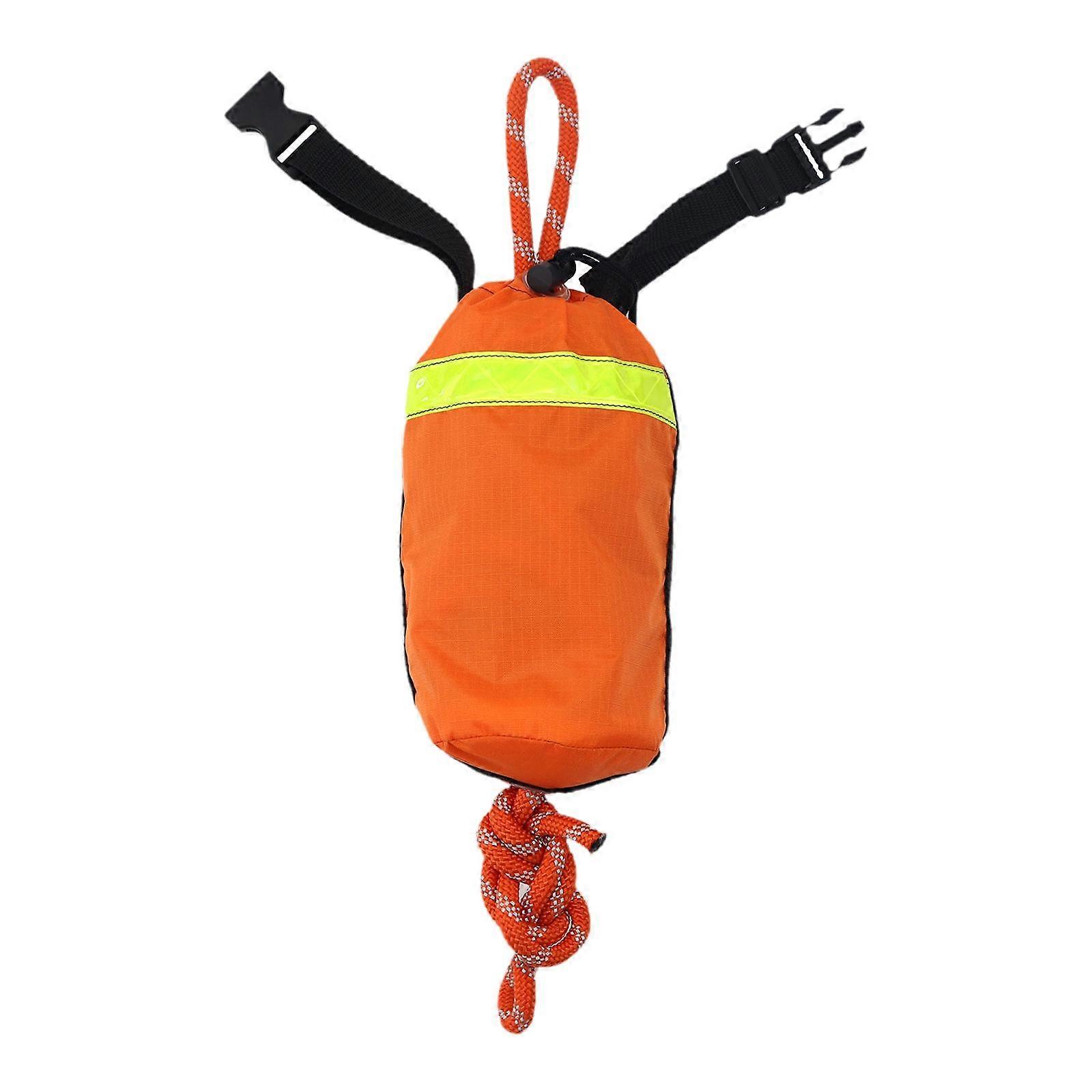 Reflective Rope Throw Bag Accessory Device for Rafting Water Sports Kayaking