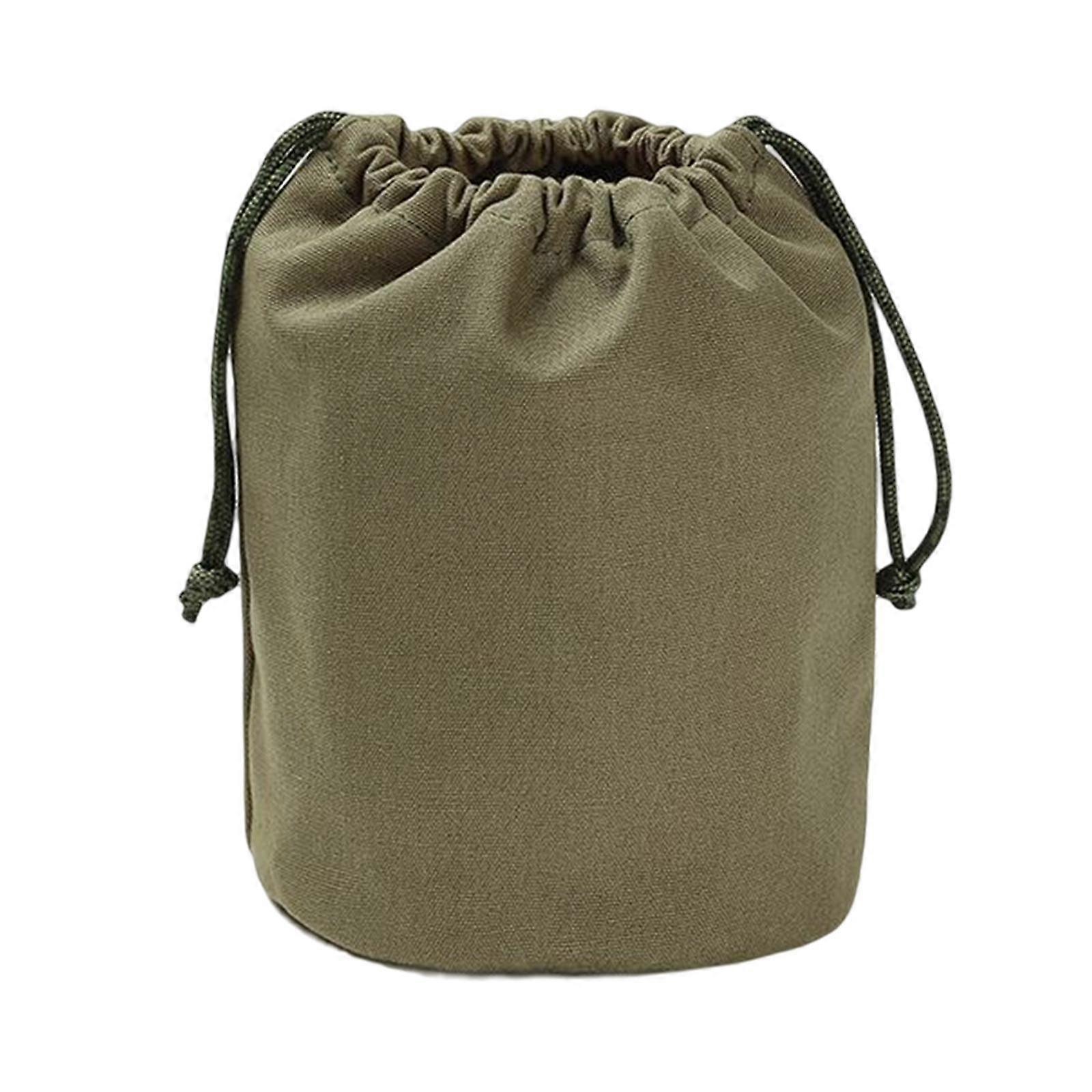 Camping Cooking Utensils Organizer Canvas Cookware Carrier Organizer for Car