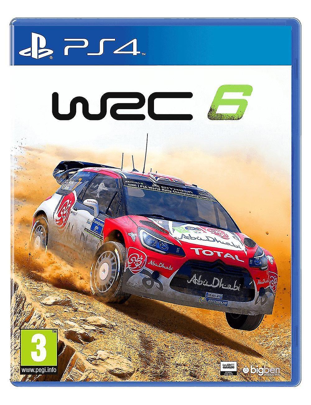 Wrc 6 Ps4 Video Game