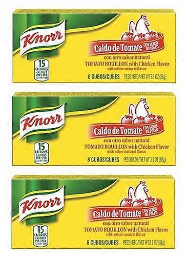 Knorr Tomato with Chicken Flavor Cube Bouillon 3 Pack