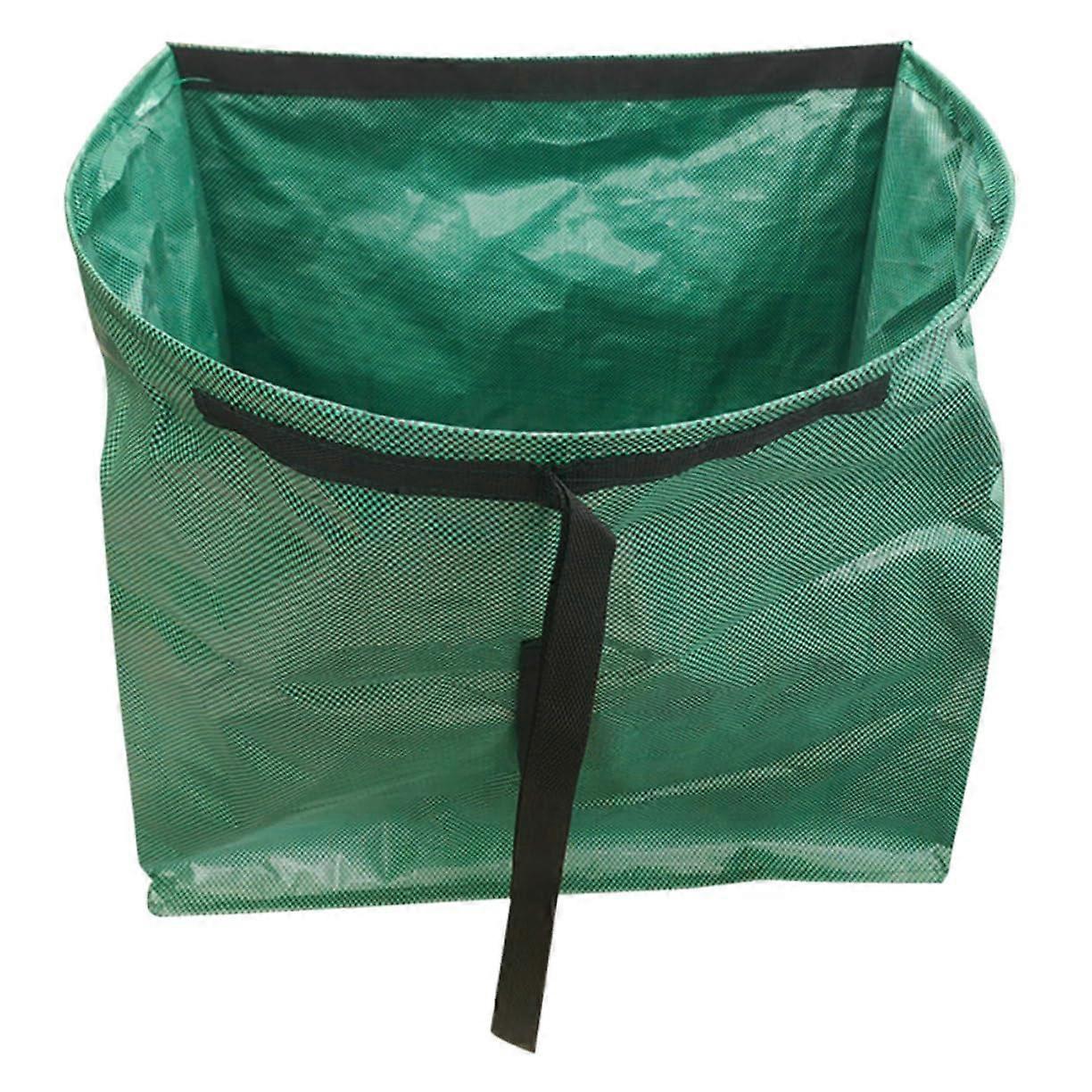 Foldable Garden Waste Bag Large Capacity Leaf Collection Bag Reusable Yard Waste Container for Easy Leaf Disposal