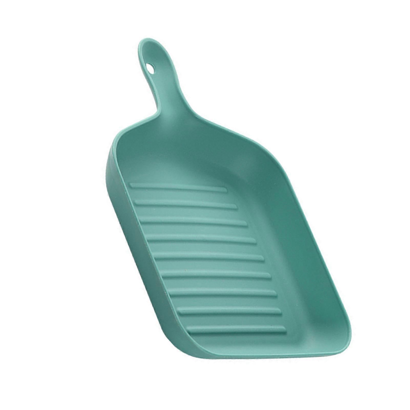 Versatile Plastic Serving Plate with Handle 70g Snack Dinner Tray