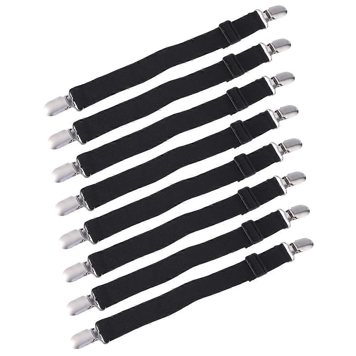 Elastic Sheet Anchors for Preventing Slippage and Wrinkles