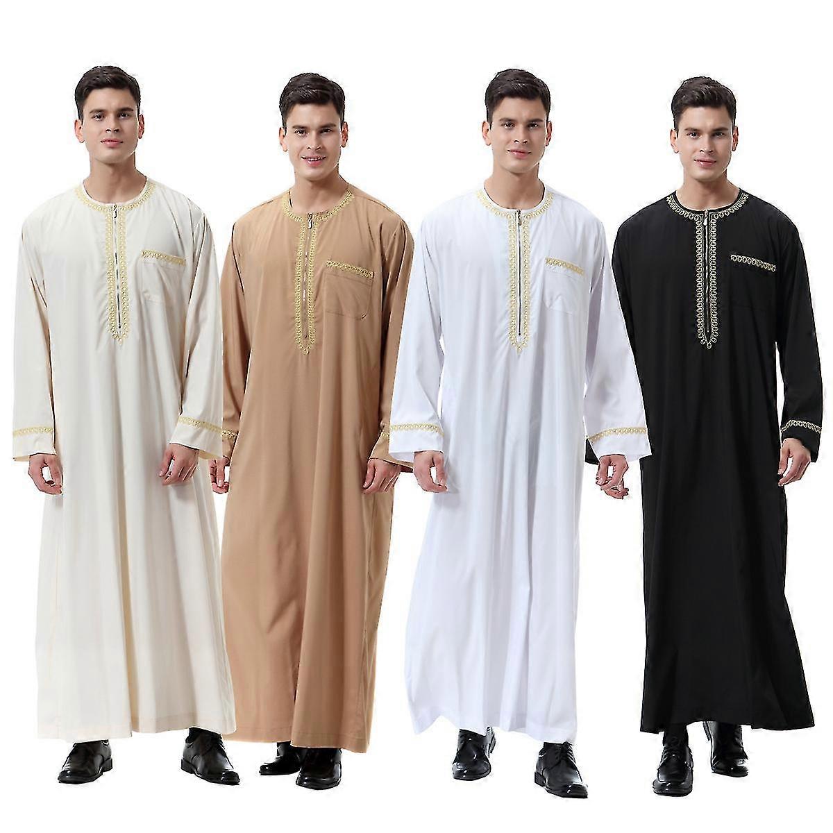 Men's Long Shirt Robe Suitable for Various Brands, Comfortable and Stylish Design for Everyday Wear